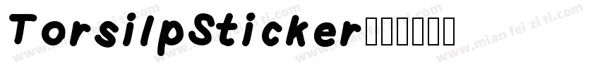 TorsilpSticker字体转换