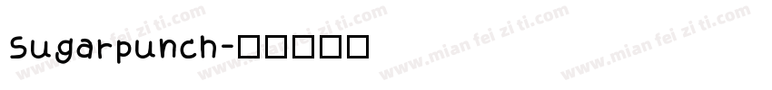 Sugarpunch字体转换
