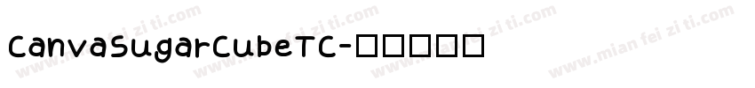 CanvaSugarCubeTC字体转换