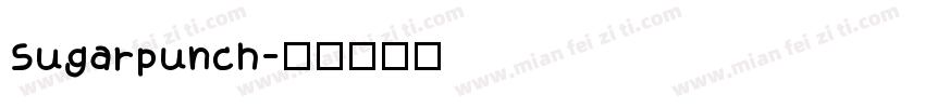 Sugarpunch字体转换