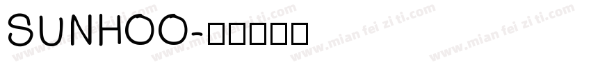 SUNHOO字体转换