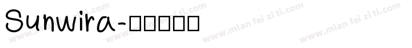 Sunwira字体转换