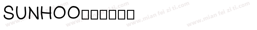 SUNHOO字体转换