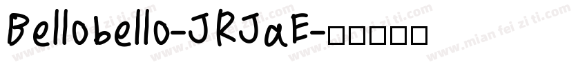 Bellobello-JRJaE字体转换