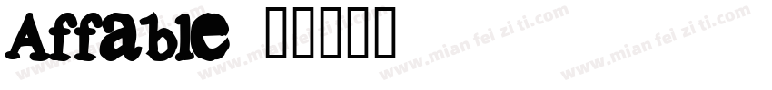 Affable字体转换