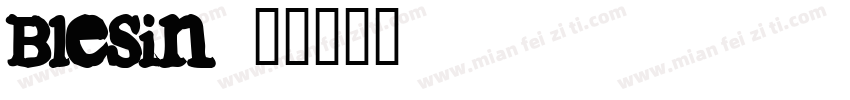 Blesin字体转换