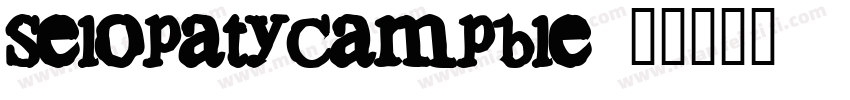 SelopatyCampble字体转换