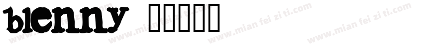blenny字体转换