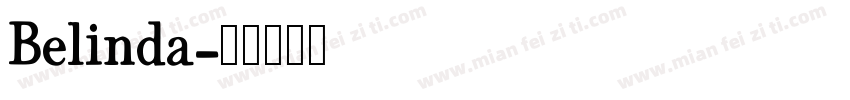 Belinda字体转换