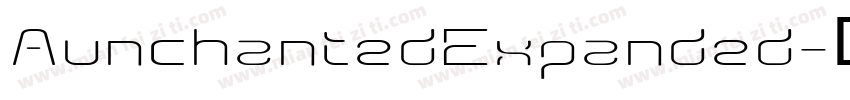AunchantedExpanded字体转换