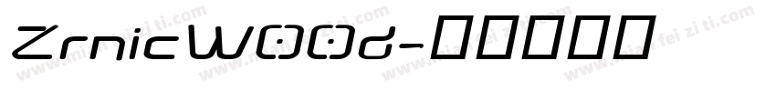 ZrnicW00d字体转换