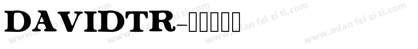 DAVIDTR字体转换