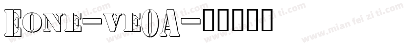 Eone-ve0A字体转换