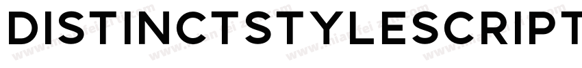 DistinctStyleScript字体转换