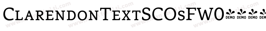 ClarendonTextSCOsFW0字体转换