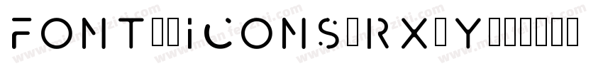 Font90Icons-rX1y字体转换
