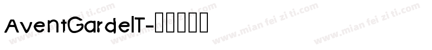 AventGardeIT字体转换