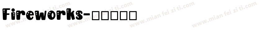 Fireworks字体转换