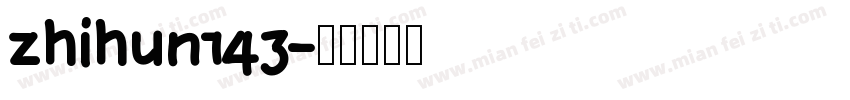 zhihun143字体转换