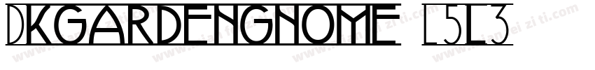 Dkgardengnome-L5l3字体转换