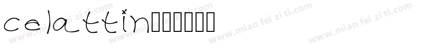 celattin字体转换