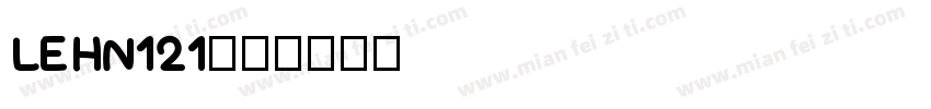 LEHN121字体转换