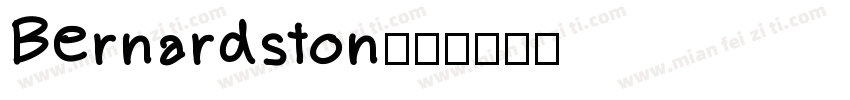 Bernardston字体转换