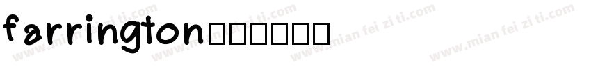 farrington字体转换