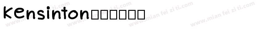 kensinton字体转换