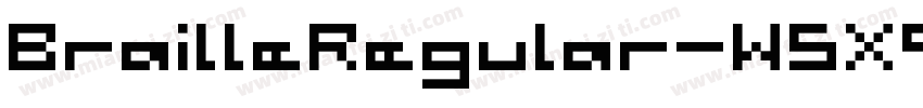 BrailleRegular-W5X9字体转换