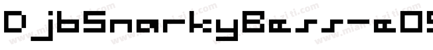 DjbSnarkyBess-eO5x字体转换
