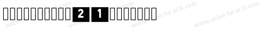 dotlatin_d21b字体转换