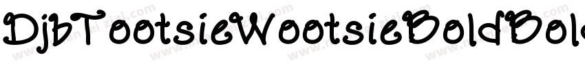 DjbTootsieWootsieBoldBold-AgYx字体转换