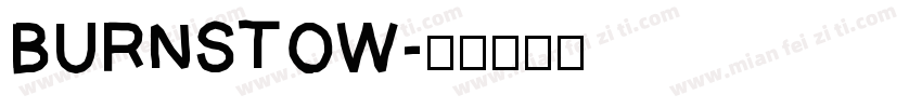 BURNSTOW字体转换