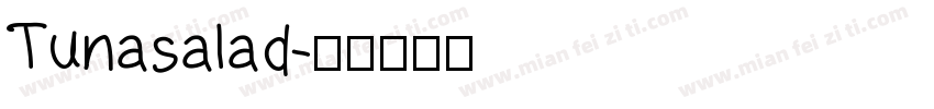 Tunasalad字体转换