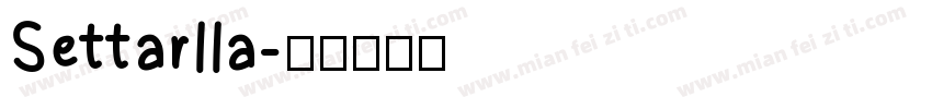 Settarlla字体转换