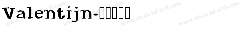 Valentijn字体转换