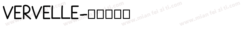 VERVELLE字体转换