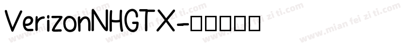 VerizonNHGTX字体转换