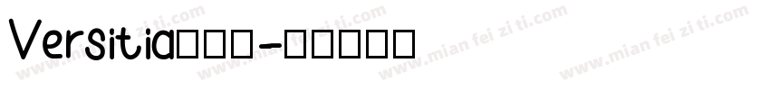 Versitia转换器字体转换