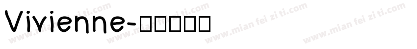 Vivienne字体转换