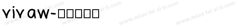 vivaw字体转换