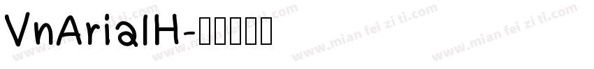 VnArialH字体转换