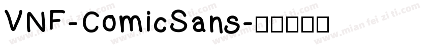 VNF-ComicSans字体转换