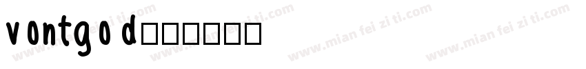 vontgod字体转换