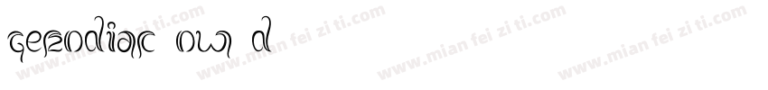 GeZodiac-ow4d字体转换
