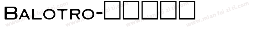 Balotro字体转换