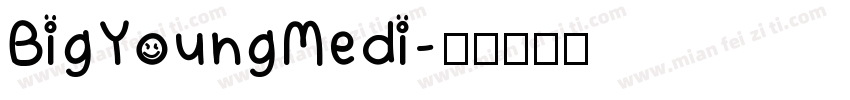 BigYoungMedi字体转换