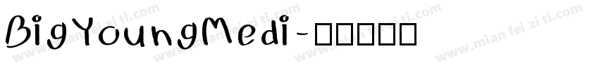 BigYoungMedi字体转换