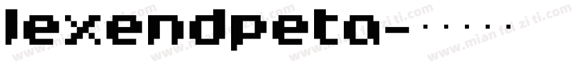 lexendpeta字体转换